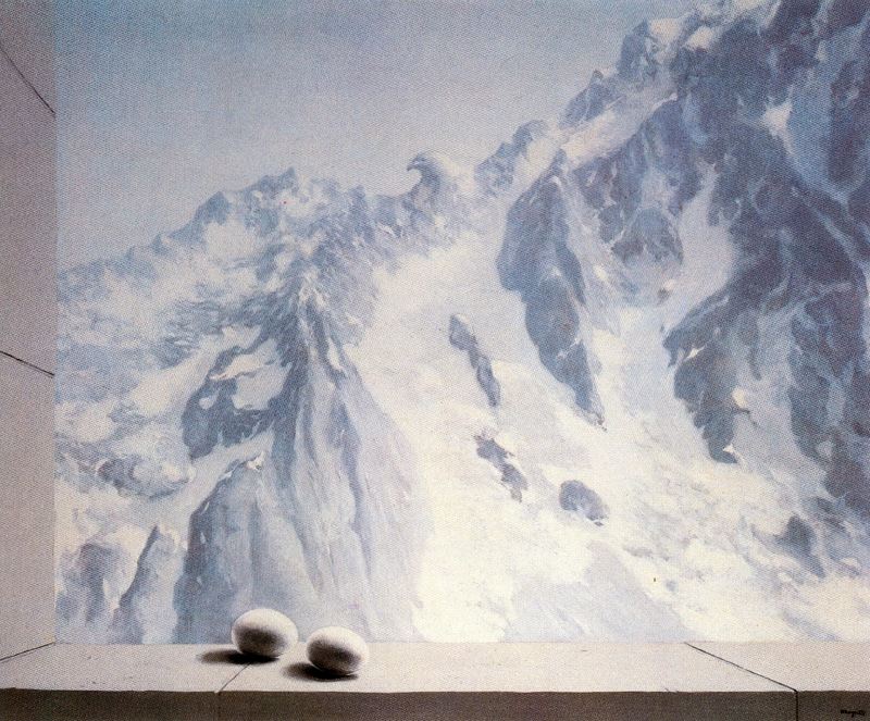 比利时超现实主义画家雷尼・马格利特(Rene Magritte)油画作品二